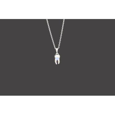 Imagem de Colar Cordão Dente Dentista Dente de Zumbi - Isa Bee