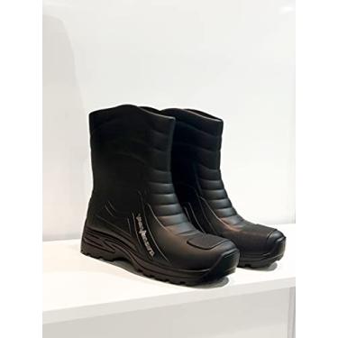 Imagem de Bota PVC, Cano Medio, Pantaneiro, Tamanho 35/36, Preto
