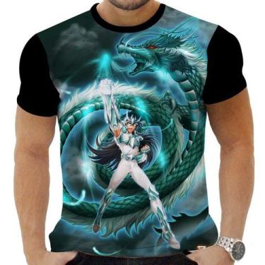 Imagem de Camiseta Camisa Personalizada Anime Cavaleiros do Zodíaco 26 - Zahir S