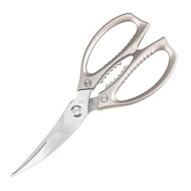 Imagem de Tesoura De Cozinha De Aço Inoxidável Multifuncional Para Cortar Carne E Vegetais, Osso De Frango(Estilo A)