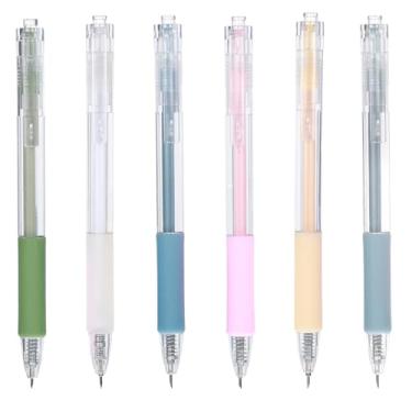 Imagem de Ptwola 6 peças de caneta de faca artesanal, ferramentas de corte criativas, retráteis, faca de passatempo, caneta cortador de papel de precisão para scrapbook de desenho faça você mesmo