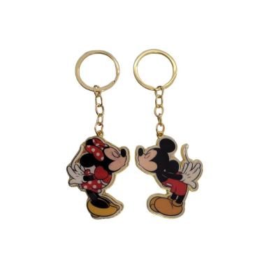 Imagem de Kit Chaveiro Minnie e Mickey Beijo Apaixonado - Taimes