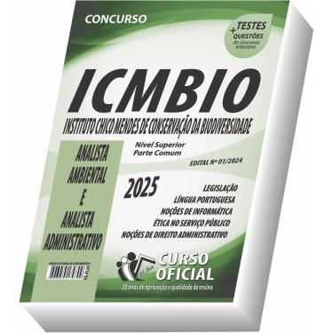 Imagem de Apostila Icmbio - Analista Ambiental Analista Administrativo