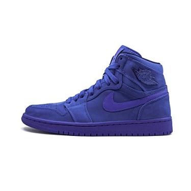 Imagem de (Women's) Air Jordan 1 Retro High Premium 'Blue Suede' (2018) AH7389-400