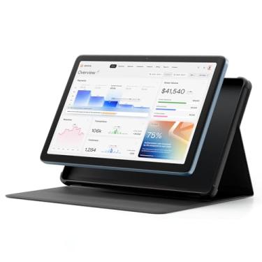 Imagem de DigiLand Tablet Android 14 de 11 polegadas para aprendizagem e entretenimento, tela HD grande, desempenho suave, WiFi, câmera dupla, ideal para uso doméstico e familiar (azul)