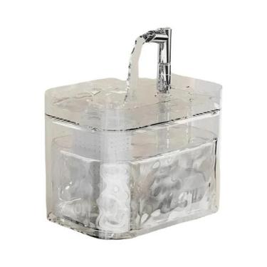 Imagem de Fonte De Água Para Gatos De Grande Capacidade 1.5L Com Filtro De Recir