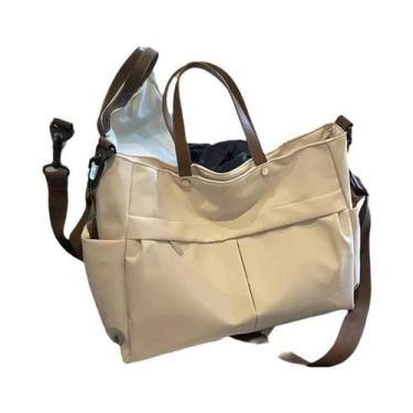 Imagem de Bolsa Tote De Nylon De Grande Capacidade Para Mulheres, Bolsa De Ombro