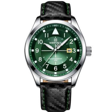 Imagem de Relógio Esportivo Masculino Quartzo Casual à Prova D \'água Verde