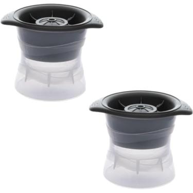 Imagem de Forma de Gelo Esfera para Drinks, 6cm, Congelamento Perfeito, 11,3cm Altura x 7,8cm Diâmetro, Uso Doméstico