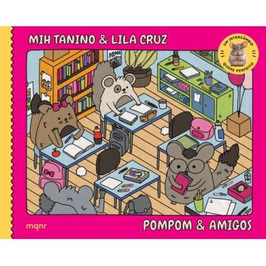 Imagem de Livro - Pompom & Amigos (Livro de colorir)