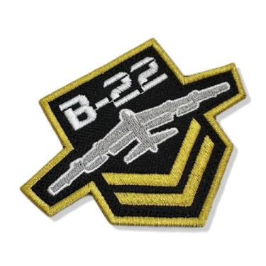 Imagem de DGV004-01 B-22 Direita Brasil Patriota Patch Bordado10x7,5cm - BR44