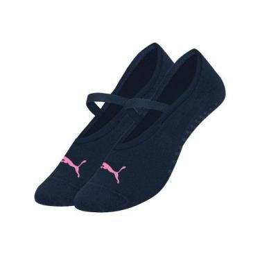 Imagem de 1 Par De Meia Sapatilha Antiderrapante Para Pilates - Selene