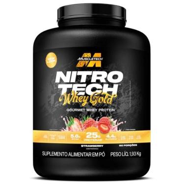Imagem de Nitro Tech Whey Protein Gold (1880g) Muscletech-Unissex