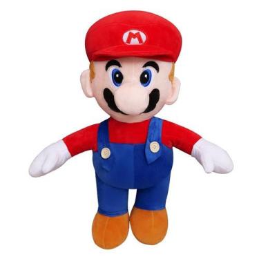 Imagem de Boneca de pelúcia Super Mario Red 40cm inspirada para crianças - Taiyu