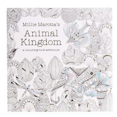 Imagem de Livro de colorir Animal Kingdom Stress Relief Wildlife Design - taiyua