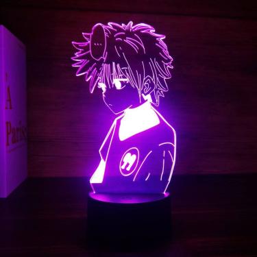 Imagem de Luz noturna 3D Hunter X Hunter Magician Hisoka USB Touch