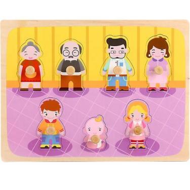 Imagem de Quebra-cabeças de madeira Belita Amy Baby Hands unissex 3 anos