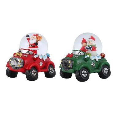 Imagem de Globo de neve de cristal de Natal, Papai Noel Glitter, decor - Gloome 