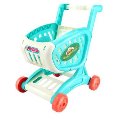 Imagem de Mini carrinho de supermercado infantil Toy Children Simulation Shop - 