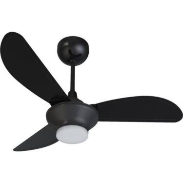 Imagem de Ventilador De Teto Ventisol Mistral 3 Pás Preto Bivolt