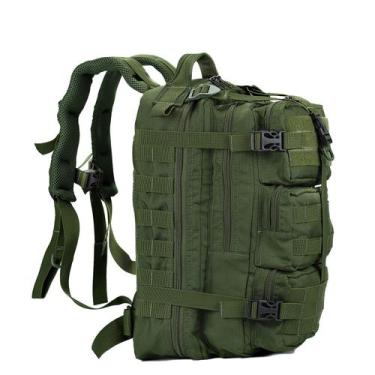 Imagem de Mochila de Hidratação Assault 30L - BRASIDO TACTICAL & OUTDOOR, Verde 