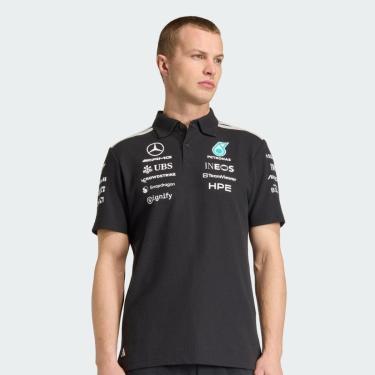 Imagem de Camisa Polo Adidas Mercedes - Amg Petronas F1 Team Engineers Masculina-Masculino