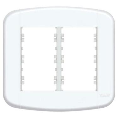 Imagem de Placa 4x4"" - 6 Módulos Blanc Mais - 11439440 - Fame Placa 4x4 6 Modul