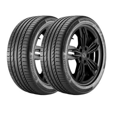 Imagem de Kit 2 Pneus Continental 225/45 R17 91W ContiSportContact 5