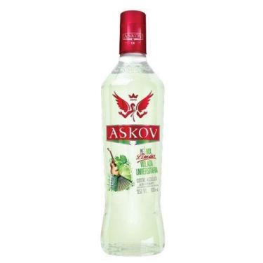 Imagem de Vodka Askov Limão 900ml - BEBIDAS ASTECA - Cocktail Askov