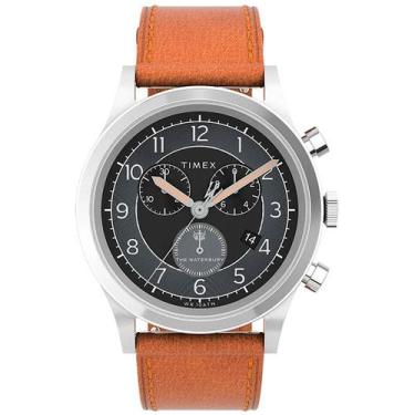 Imagem de Relógio Timex Cronógrafo Couro Waterbury Marrom TW2V73900M