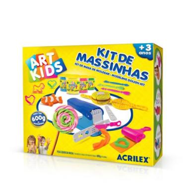Imagem de Massinha Art Kids - Kit de Massinhas de modelar Acrilex - 789115307797