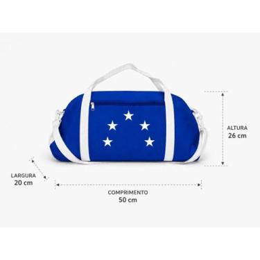 Imagem de Mochila Bolsa Unisex Copa Do Mundo Grande Azul Cor:Azul - Genérico, Az