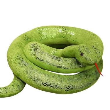 Imagem de Brinquedo De Pelúcia Gigante Em Forma De Cobra, Animal De Estimação En