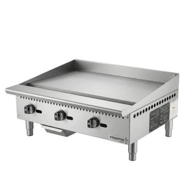 Imagem de Chapa para Lanches 910mm a Gas 3 Queimadores Profissional 18MM CPGP36M
