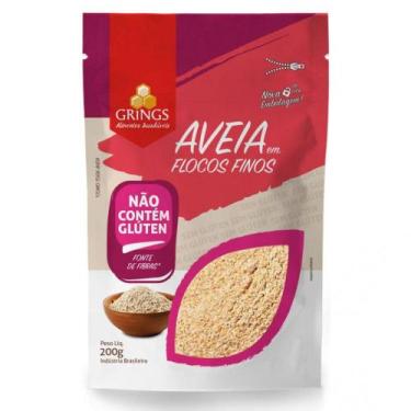 Imagem de Aveia Flocos Finos Sem Glúten Grings 200g
