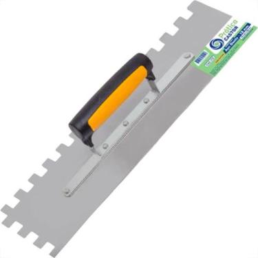 Imagem de Desempenadeira Aco Castor Dentada 10 X 35Cm Pratica Dente 12Mm - 512