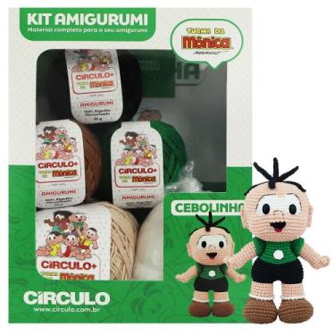 Imagem de Kit Amigurumi Turma da Mônica - Cebolinha - CÍRCULO