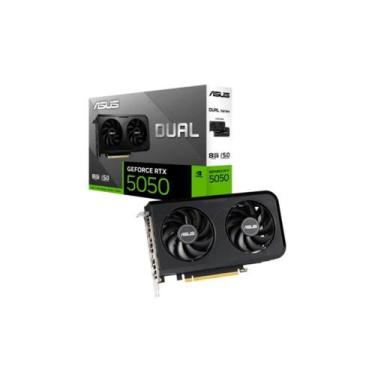Imagem de Placa de Vídeo ASUS DUAL NVIDIA GeForce RTX 5050, 8GB, GDDR6, 128-bit 