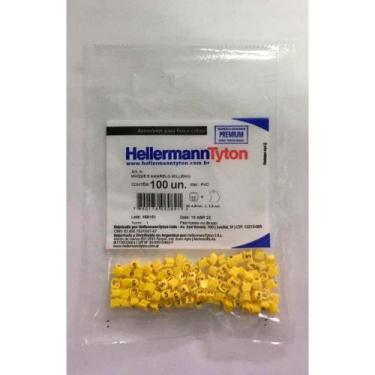 Imagem de Marcador Fios e Cabos Helagrip 5 MHG2/5 Hellermann Tyton - HellermannT