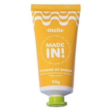 Imagem de Creme hidratante para as mãos Vitamina de Banana Made In! Melu Ruby Ro