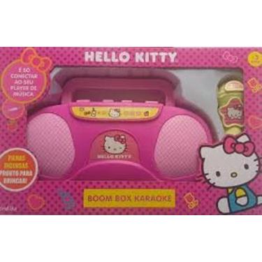 Imagem de Karaokê Infantil Portátil Candide Hello Kitty - Boombox