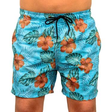 Imagem de Short Arsenal Sw Flowers Azul XG-Masculino