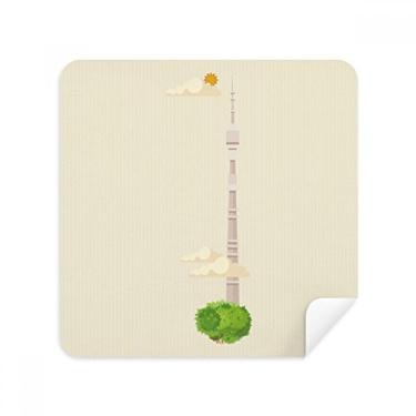 Imagem de Illustration Russia Landmark National Symbol Glasses Cloth Screen Cleaner Suede Fabric 2 Pack