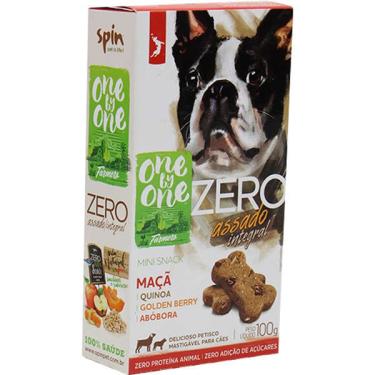 Imagem de Petisco Onebyone Zero para Cães Sabor Abóbora e Maçã - 100g