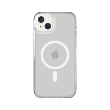 Imagem de Tech21 Capa de telefone transparente para iPhone 14 Plus Evo Clear compatível com MagSafe® – resistente a arranhões, absorção de choque com proteção multi-queda de 3,6 m
