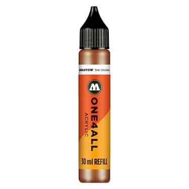 Imagem de Molotow ONE4ALL Recarga de tinta acrílica ONE4ALL Marcador de tinta, avelã, frasco de 30 ml, 1 cada (693.092)