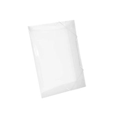 Imagem de Pasta Polipropileno Economico Pequena, 1/2 Oficio, Transparente