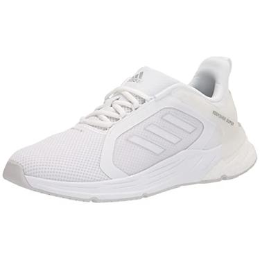 Imagem de adidas Tênis de corrida feminino Response Super 2.0, Branco/prata fosco/cinza traço, 11