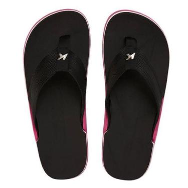 Imagem de Chinelo Sandália Kenner NK6 DFZ Original, Preto, Pink, 38