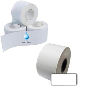 Imagem de 5 Rolos Etiqueta Adesiva 40x25 Prova Dagua P/ XD-210 PT260 - Xd Mega, 